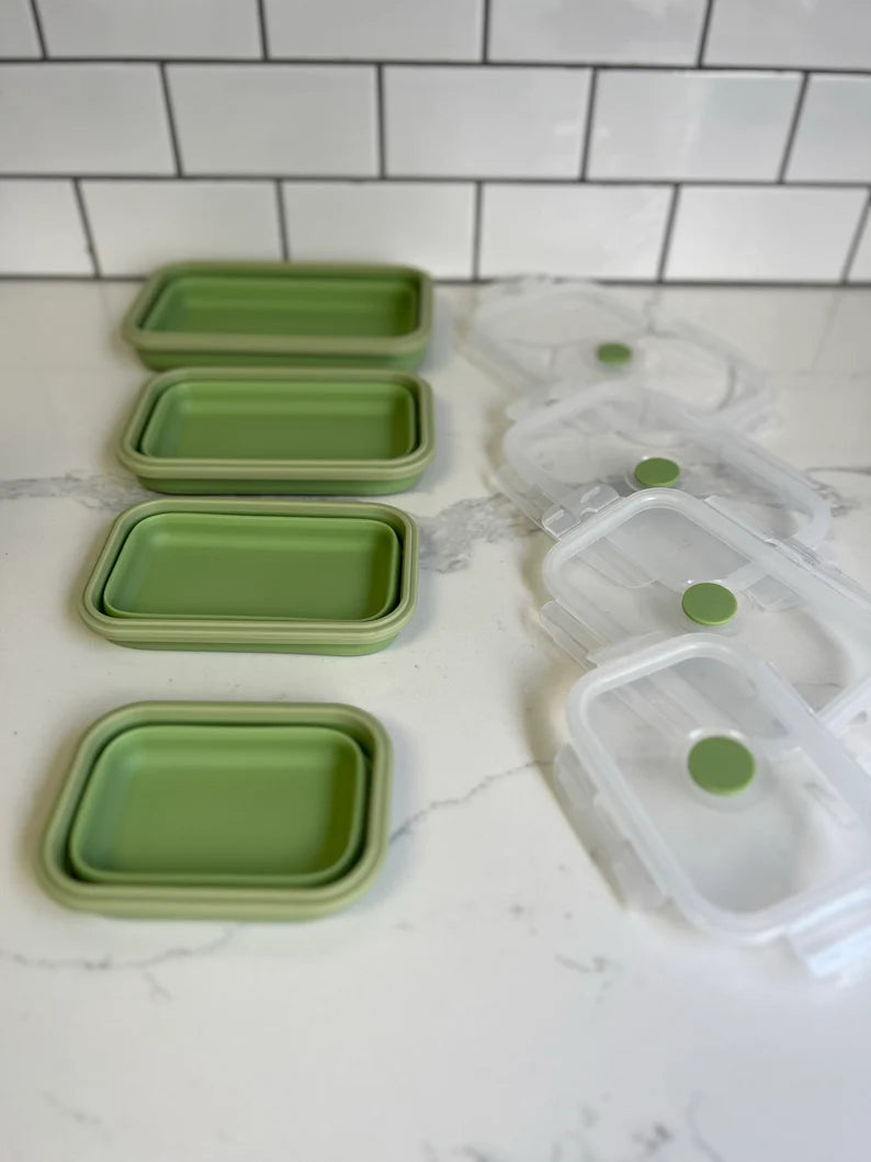 Foldable Silicone Food Storage Containers